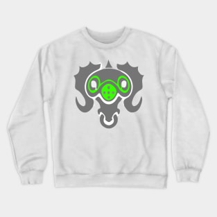 Monsters pig face artwork Crewneck Sweatshirt